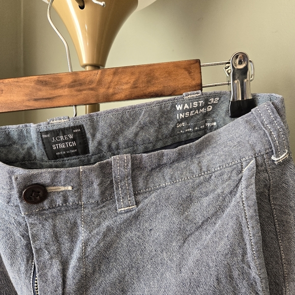 J.Crew Stretch Shorts sz 32 inseam 9 - Picture 3 of 5